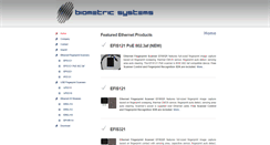 Desktop Screenshot of biometricsys.de